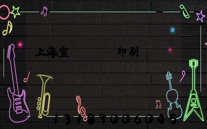上海宣傳冊設計印刷